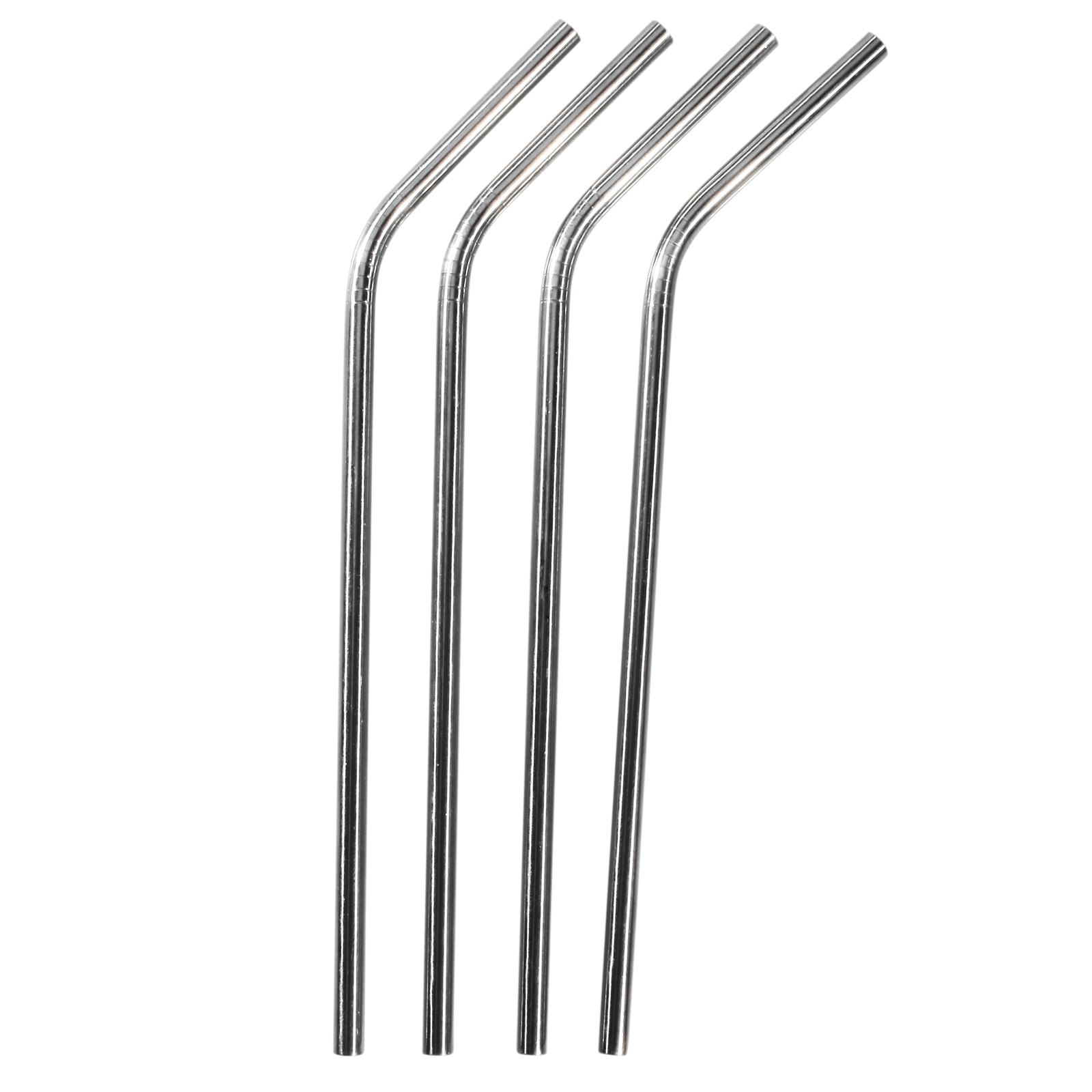 MIU COLOR™ Endurance bent 18/10 Stainless Steel Drink Straw, Set of 4 Endurance 18/10 Stainless Steel